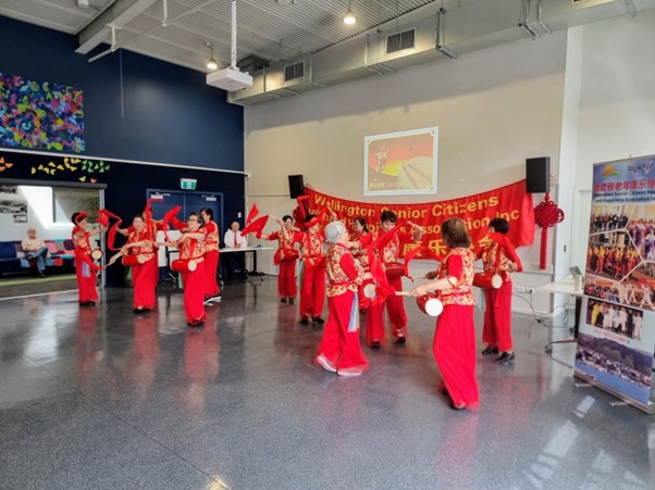 Image of Chinese cultural performance