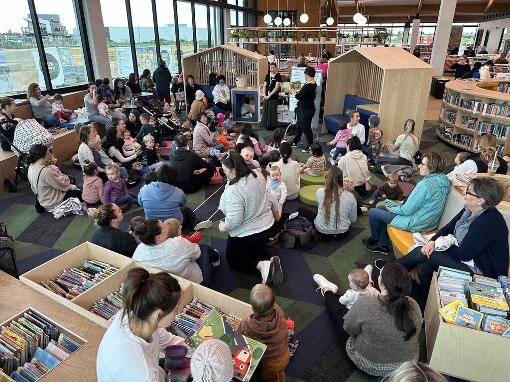 Storytime at a library